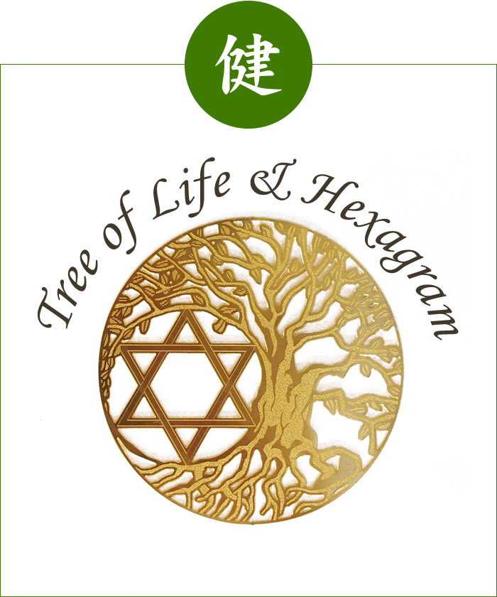 エナジーカード ツリーオブライフ 六芒星(健)