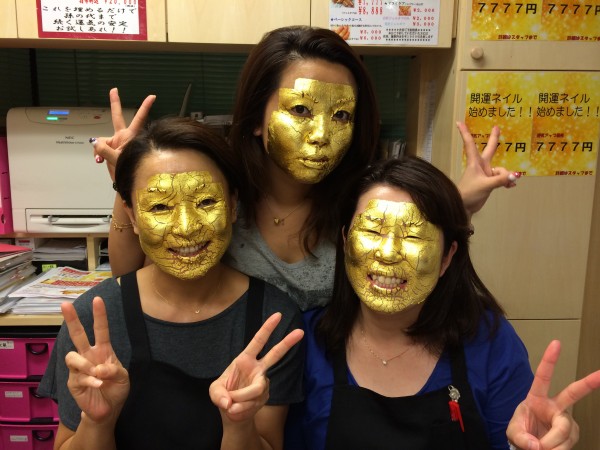 信頼のジャパンブランド！金沢の高級金箔使用 金箔エステ