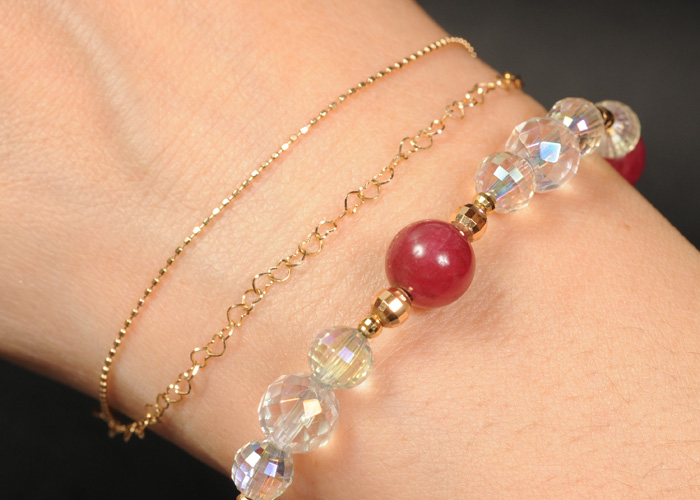 ブレスレットの付け方